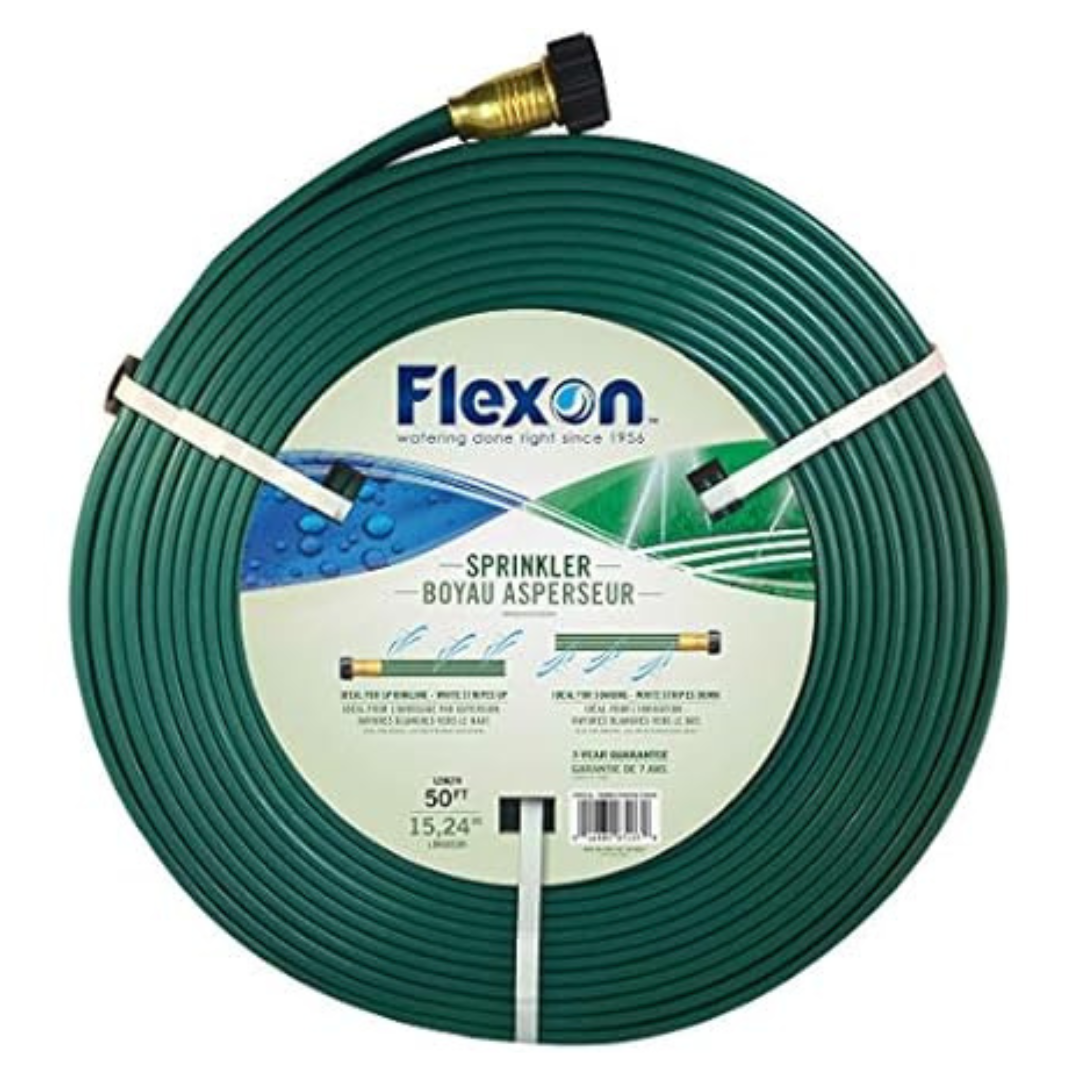 Flexon 50Ft Three Tube Sprinkler Hose