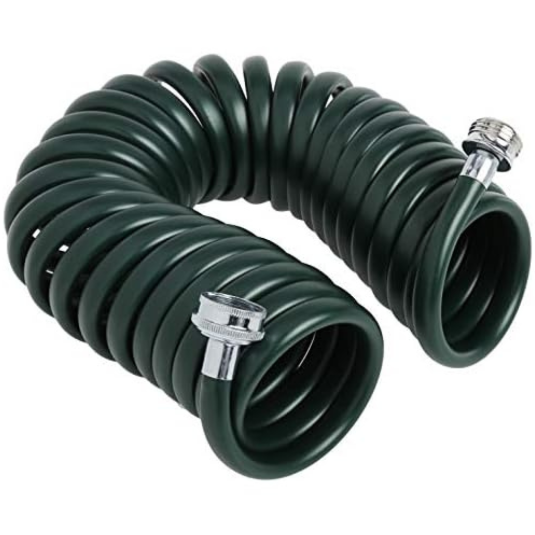 Plastair SpringHose 3/8" By 25Ft Light EVA Water Safe Recoil Garden Hose