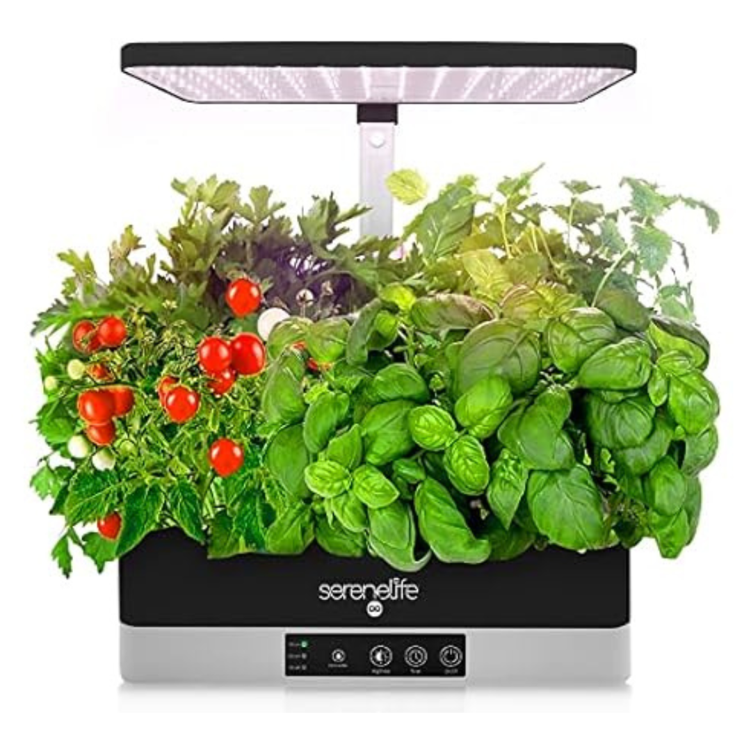 SereneLife Hydroponic Herb 6 Pods Indoor Herb Garden Kit