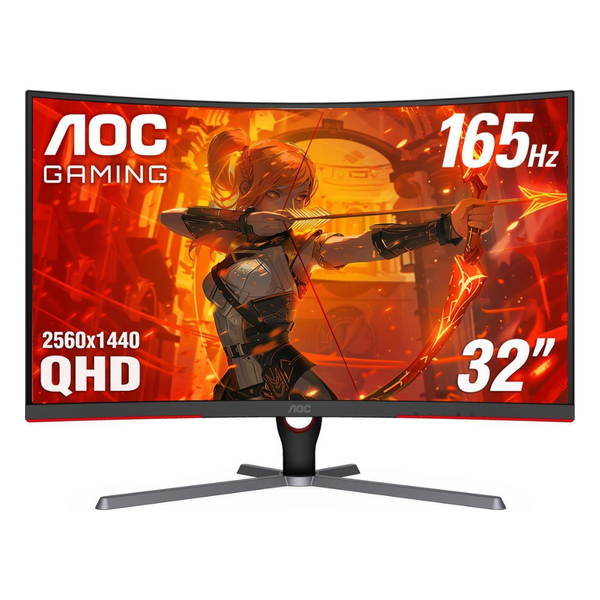 AOC CQ32G3SE 31.5" Curved FHD 165Hz 1ms HDR VA Freesync Gaming Monitor