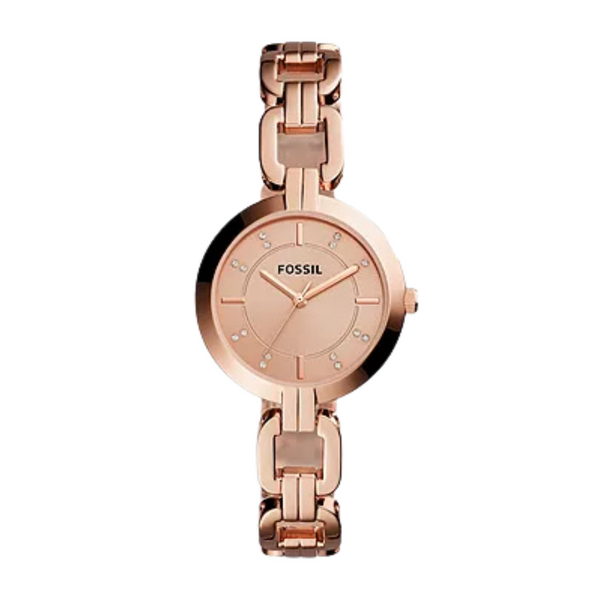 Fossil Women's Kerrigan Quartz Stainless Three-Hand Rose Gold Watches