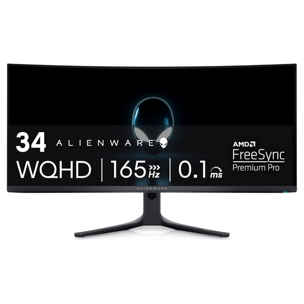 Alienware AW3423DWF 34" 1440p Curved 0.1ms 165Hz QD-OLED FreeSync Premium Pro Gaming Monitor