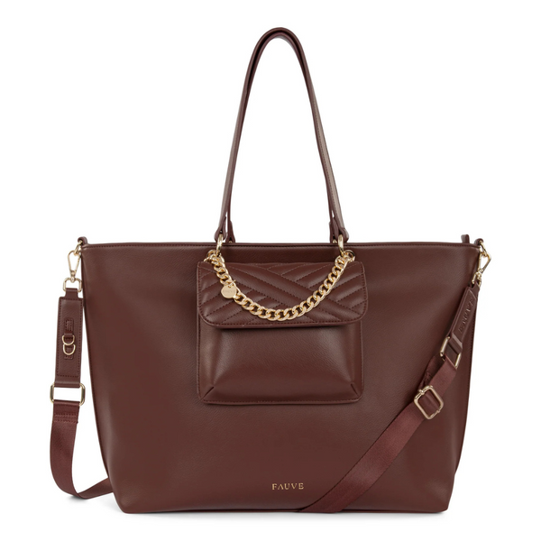 Bugatti The Versatile Fauve Tote Bag (Burgundy)