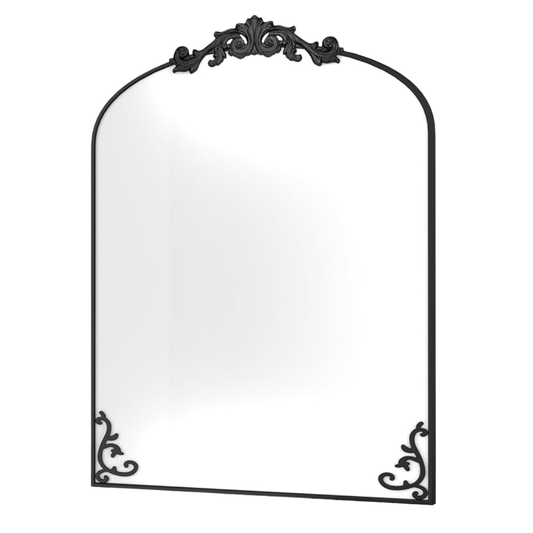 Furnbar 24" x 36" Vintage Arched Wall Mirror