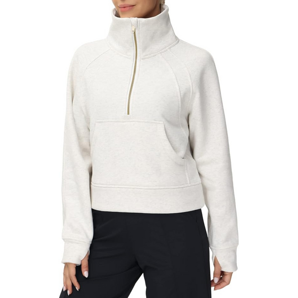 THE GYM PEOPLE Womens' Half Zip Sweatshirt (Various)