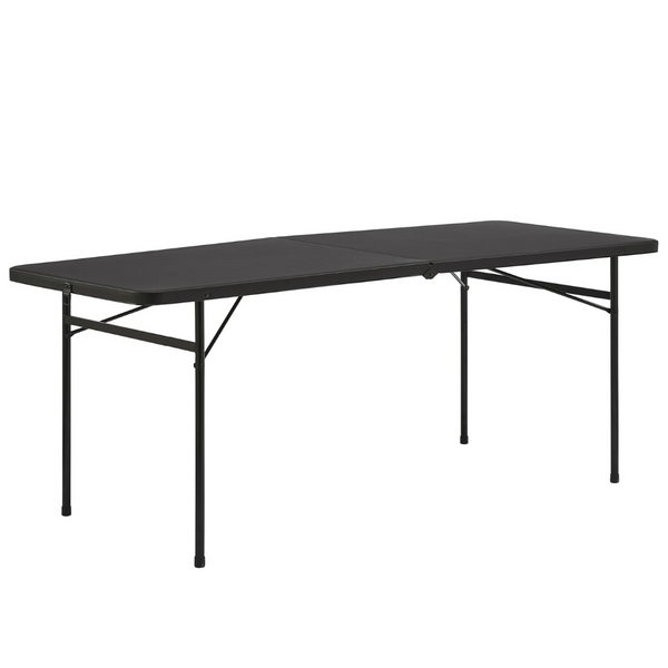 Mainstays 6ft Bi-Fold Plastic Folding Table