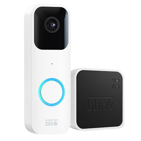 Blink Video Doorbell (Newest Model) + Sync Module 2