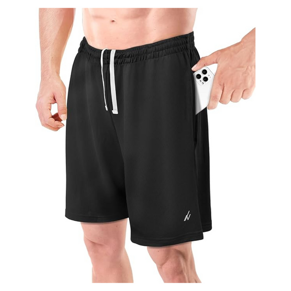 NY Threads Men's Athletic Quick Dry Workout Shorts (Various)