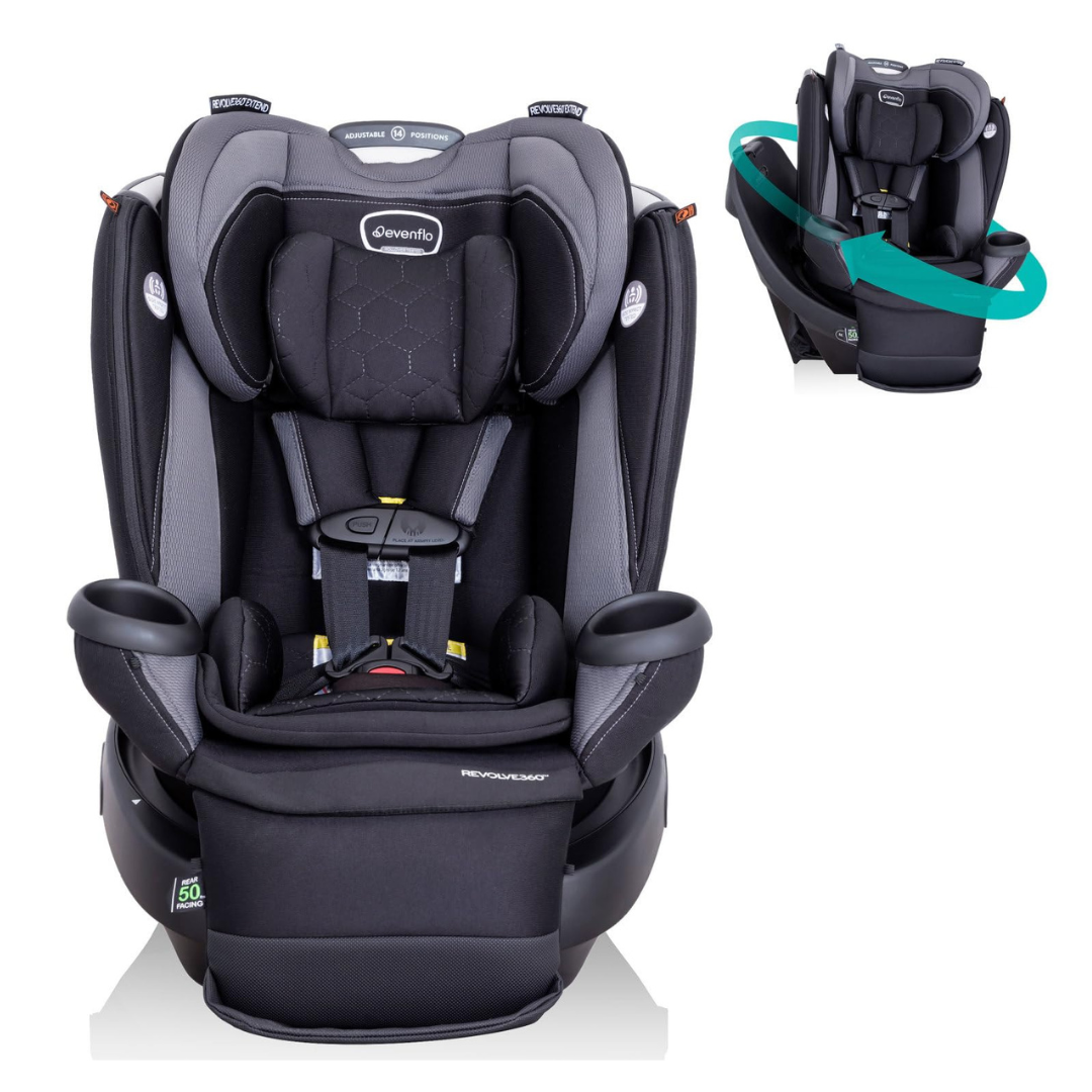 Evenflo Revolve 360 Extend All-In-One Rotational Convertible Car Seat