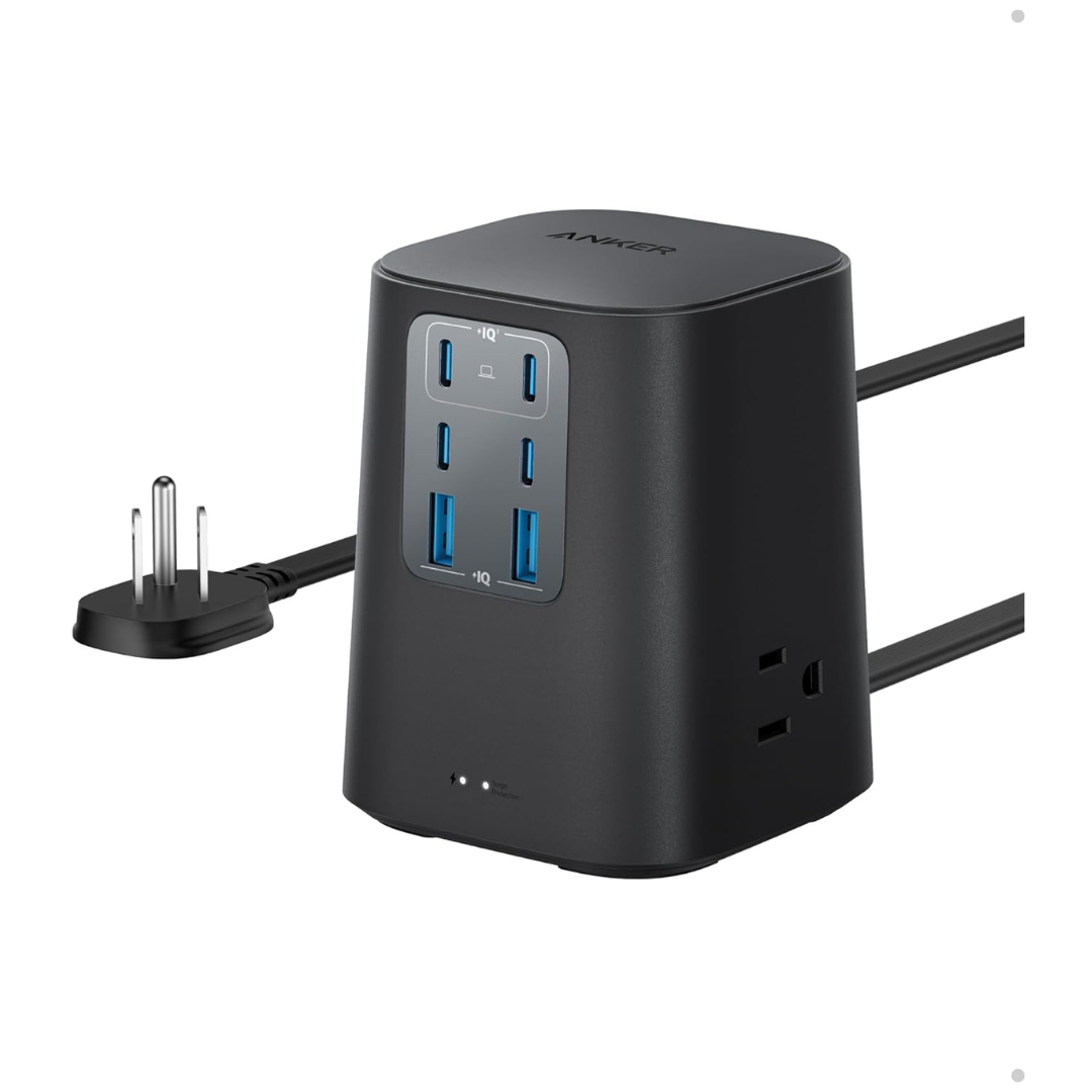 Anker Charging Station 100W 9-In-1 USB C Power Strip