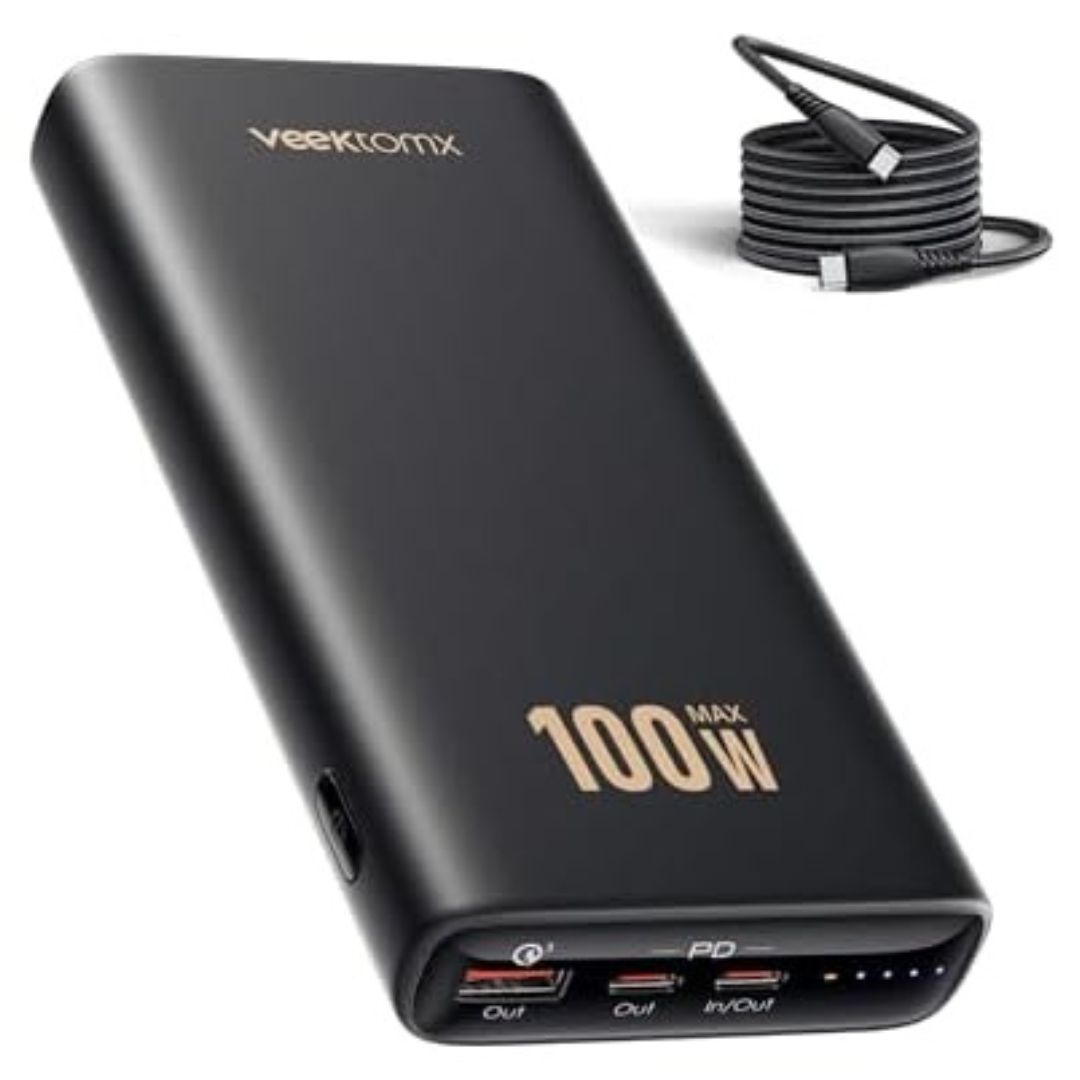 VEEKTOMX 20000mAh Fast Charging Portable Power Bank