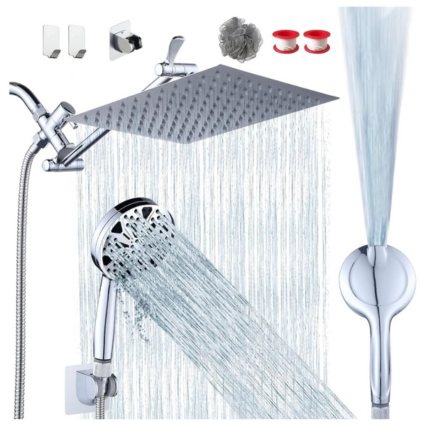 Razime 10' 'Rainfall Shower Head With Handheld Combo