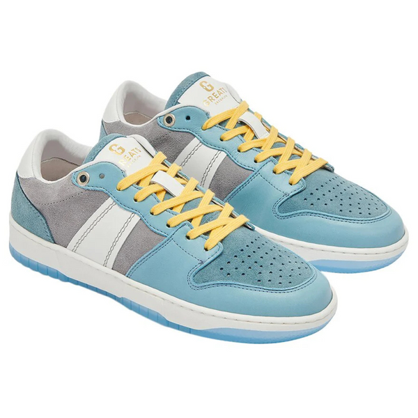 Greats Women's JMZ Leather Sneaker (Light Blue)