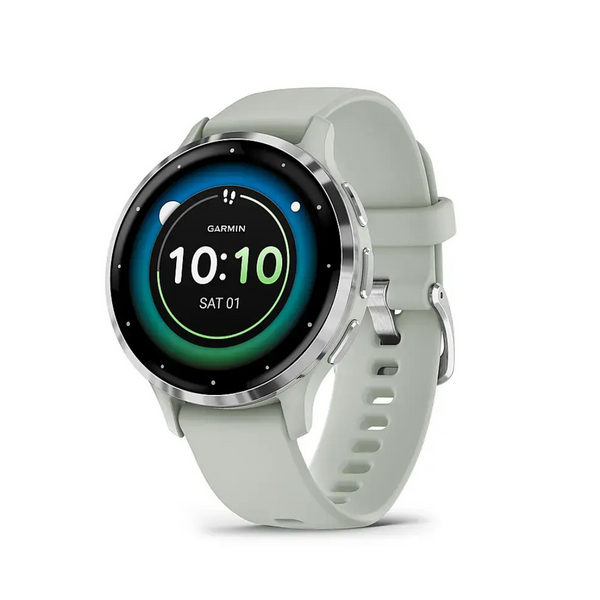 Garmin Venu 3S Silver Bezel 1.2" Amoled Touch Display Smart Watch