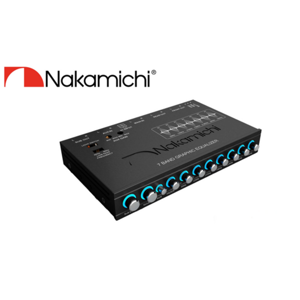 Nakamichi 7-Band Audio Equalizer (EQ-Z1825)