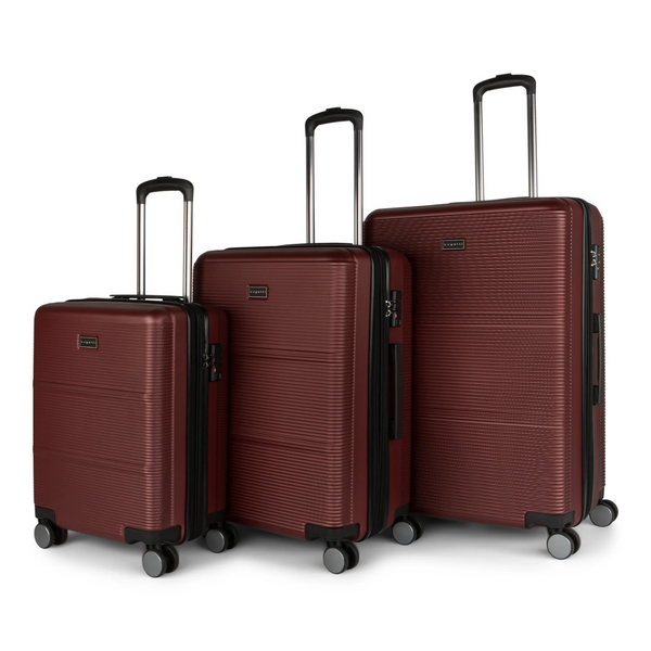 3-Piece Bugatti Brussels Collection Hardside Spinner Luggage Set (2 Colors)