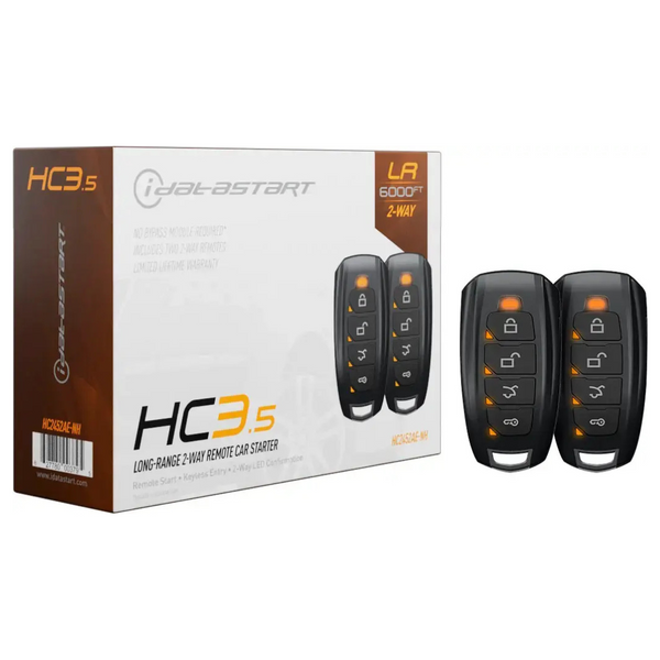 iDataStart HC3.5 2-Way LED Remote Start System