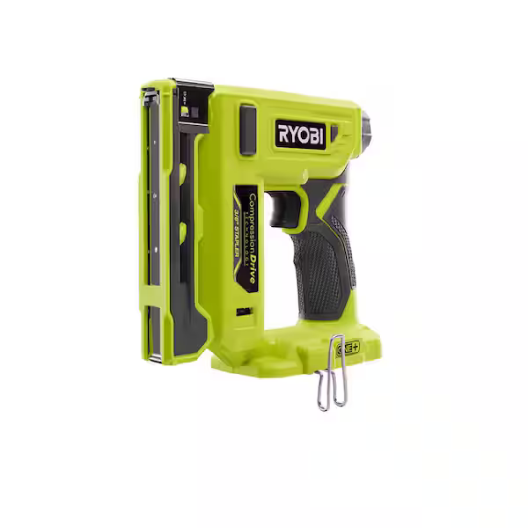 RYOBI ONE+ 18V Compression Drive Cordless 3/8 Inch Crown Stapler