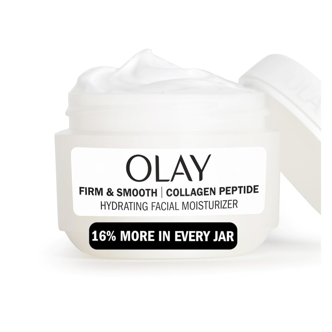 Olay 2 oz Firm & Smooth Collagen Peptide Face Moisturizer