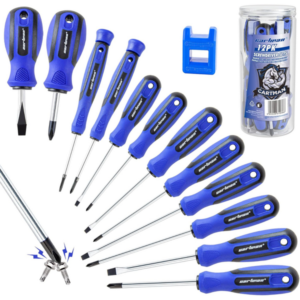 12-Piece Cartman Magnetic Tip Screwdriver Set