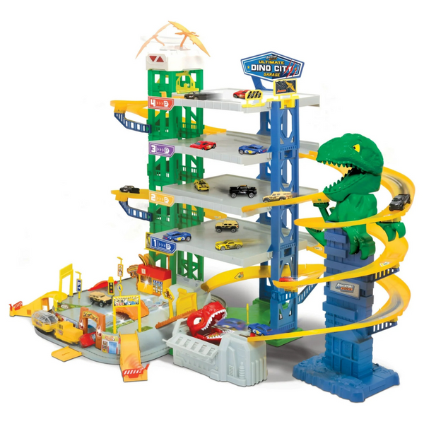 89-Piece Adventure Force Ultimate Dino City Garage Playset