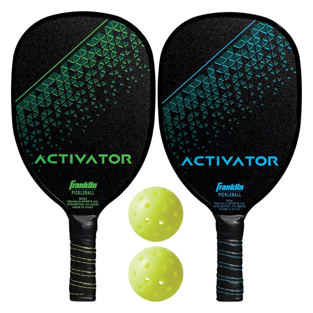 Franklin Sports Wooden Pickleball Paddle & Ball Set