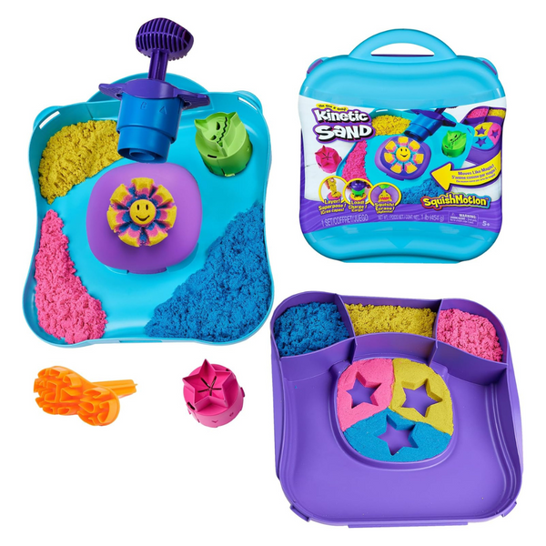 Kinetic Sand Squish Motion Playset Sensory Toys