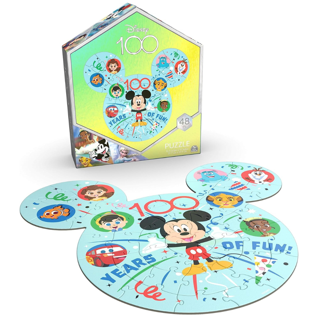 48-Piece Spin Master Games Disney 100th Anniversary Puzzle