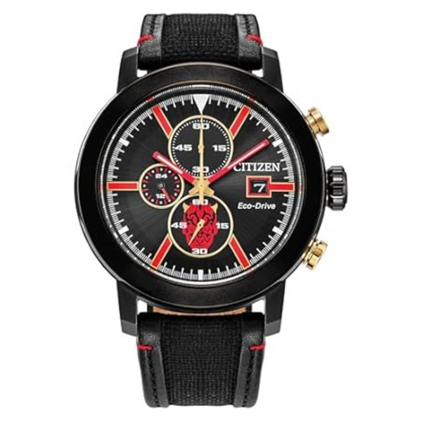 Citizen Men's Eco-Drive Star Wars Darth Maul Mastermind Chronograph Watch