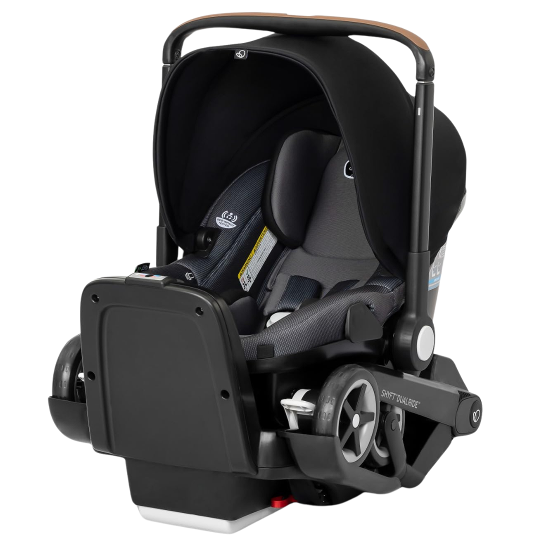 Evenflo Shyft DualRide With Carryall Storage Infant Car Seat And Stroller Combo