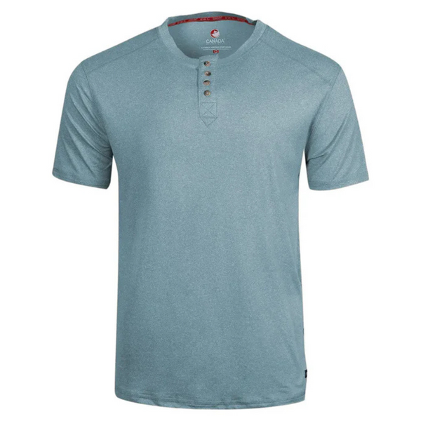 Canada Weather Gear Men's Trail Blazer Henley T-Shirt