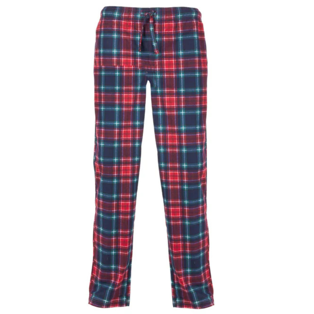 Eddie Bauer Men's Plaid Microfleece Pant (Various Size)