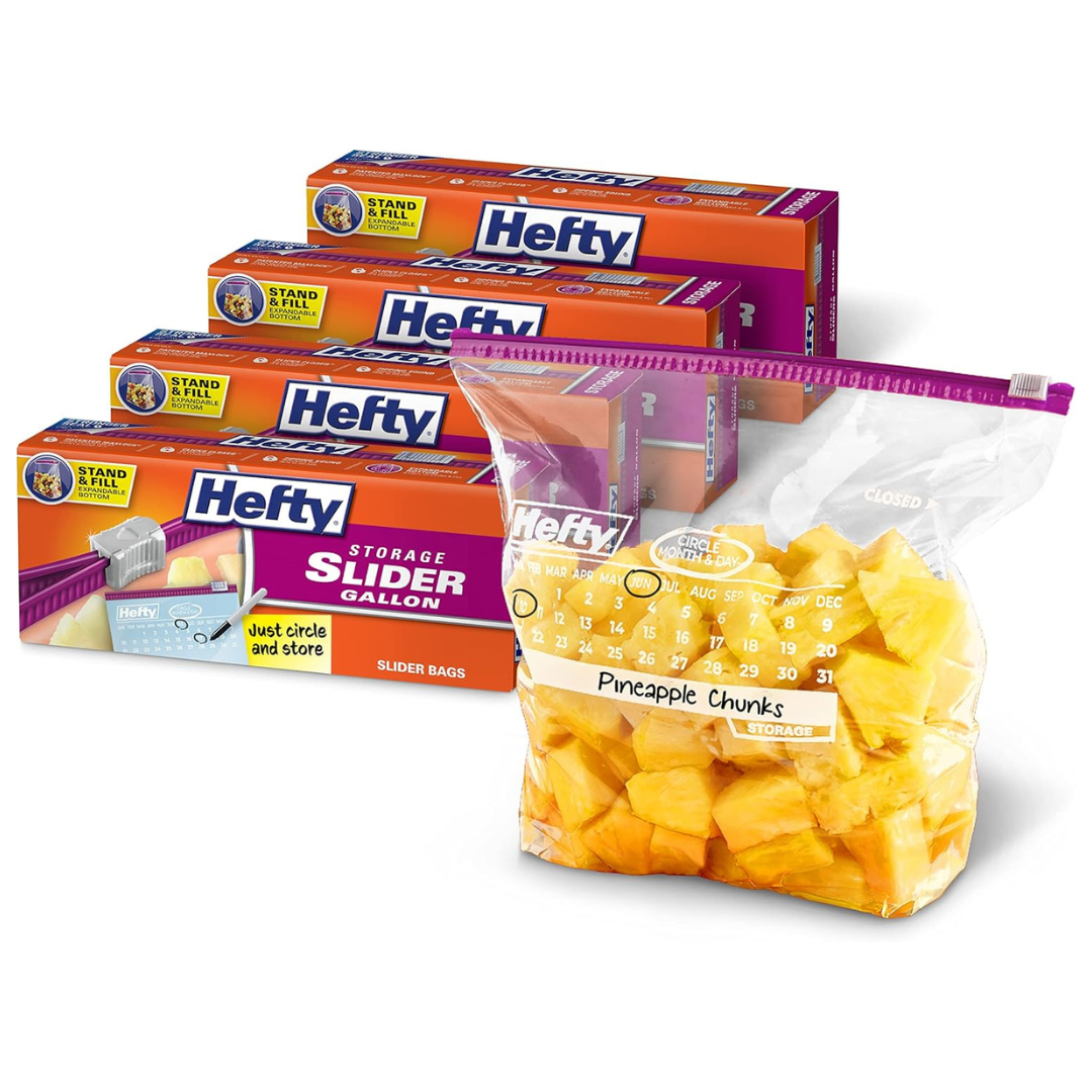 120-Count Hefty Slider Storage Calendar Bags (30 Gallons)