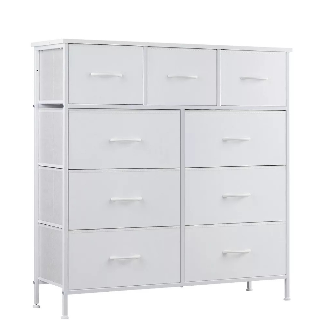 Sweetcrispy 9 Drawer Storage Dresser Chest