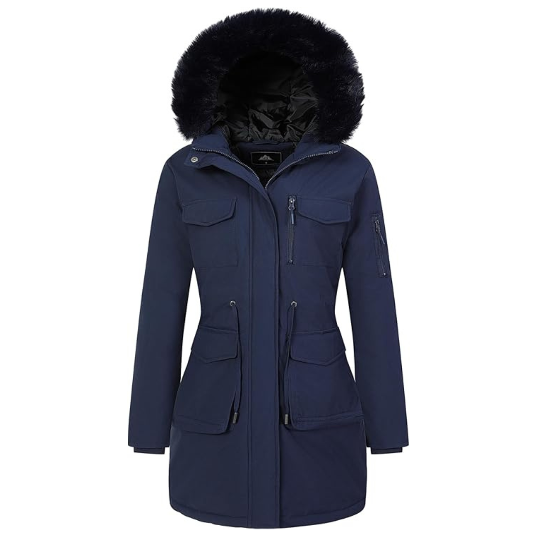 Women's Long Winter Coat Thickened Down Alternative Jacket