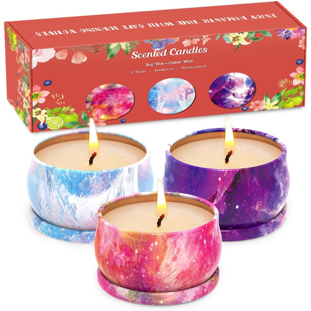 3-Packs Scented Candles Set