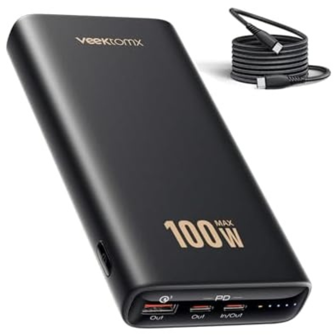 VEEKTOMX 20000mAh Fast Charging Portable Power Bank