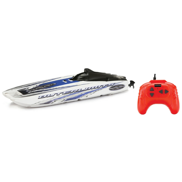 Adventure Force 6" Outer Limits Catamaran Battery Remote Control Nano Boat