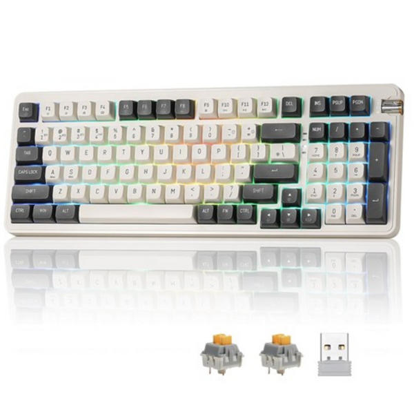 darkFlash DF98 Non-Backlit Wireless Mechanical Keyboard