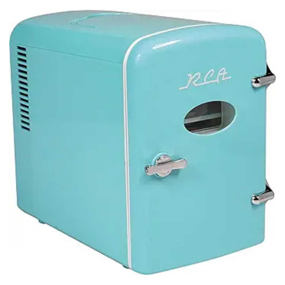 Arctic Chef Mini Retro 6 Can Beverage Refrigerator