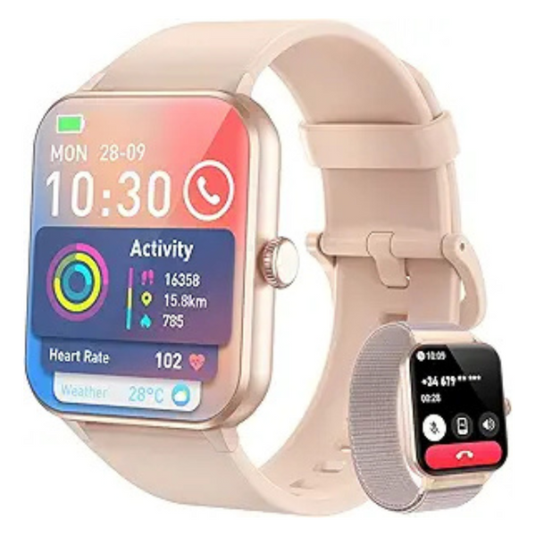 IP68 Waterproof Fitness Tracker Smart Watch (Answer/Make Call)