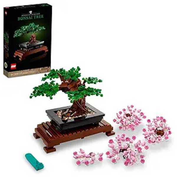 878-Piece LEGO Icons Bonsai Tree Building Set (10281)