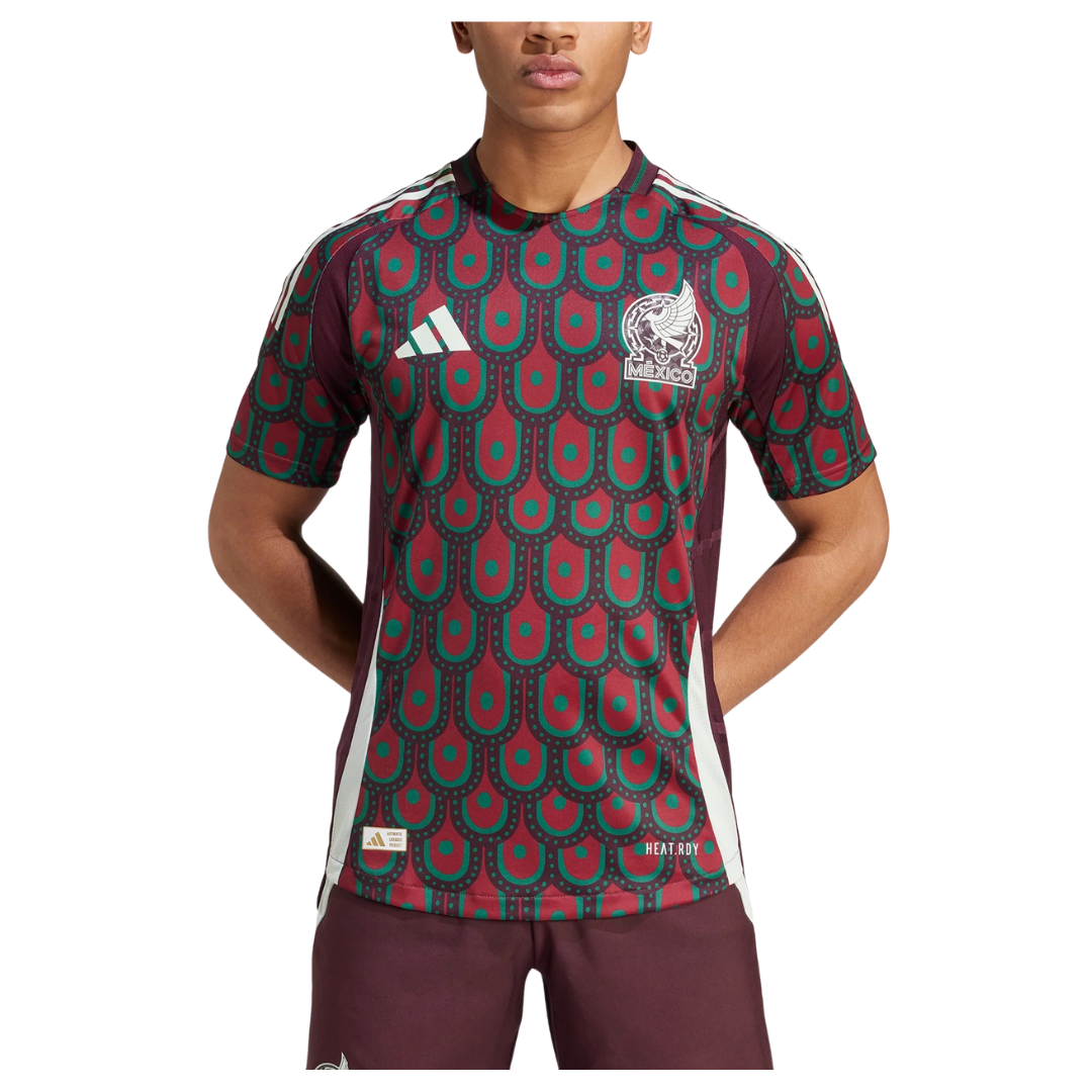 Adidas Men's Mexico 2024 Home Authentic Jersey (Multicolor)