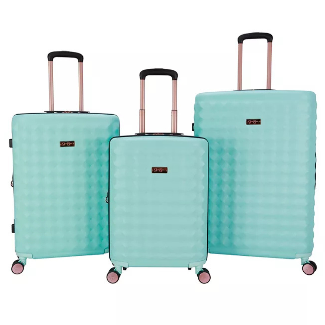 Jessica Simpson Vibrance 3-Piece Hardside Luggage Set