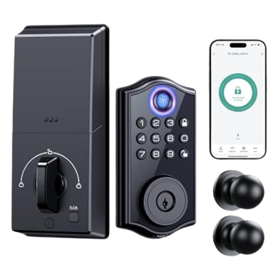 APP Control Keyless Entry Fingerprint Smart Door Lock