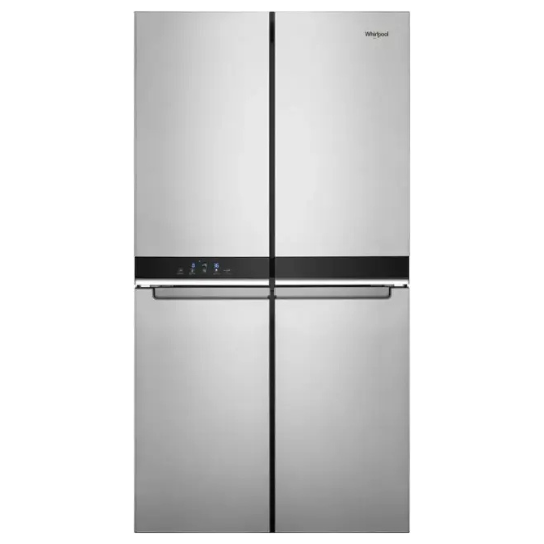 Whirlpool 19.4 Cu. Ft. 4-Door French Door Counter-Depth Refrigerator + $100 GC