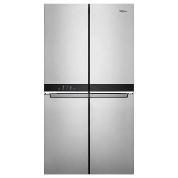 Whirlpool 19.4 Cu. Ft. 4-Door French Door Counter-Depth Refrigerator + $100 GC