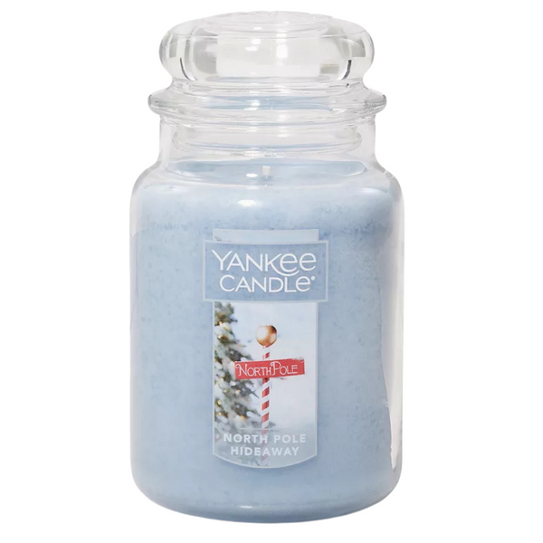 Yankee Candle Mint North Pole Hideaway Original Large Jar Candle