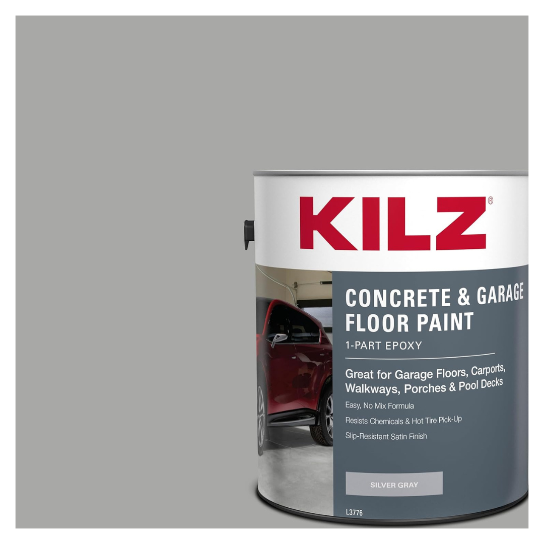 KILZ 1-Part Epoxy Acrylic Interior/Exterior Concrete & Garage Floor Paint