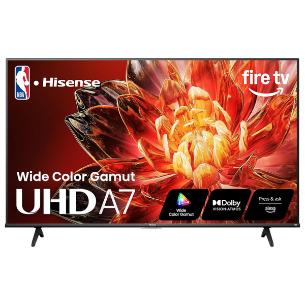 Hisense Class A7 Series 50" 4K Ultra HDR Smart LED Fire TV